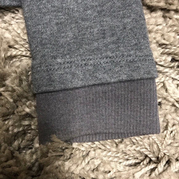 NWOT DKNY grey drape front hoodie jacket blazer - Picture 3 of 4